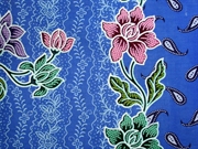 Batik dug 2m 15-034, Blå
